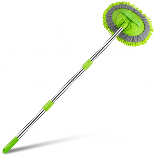 Car-wash brush on a white background