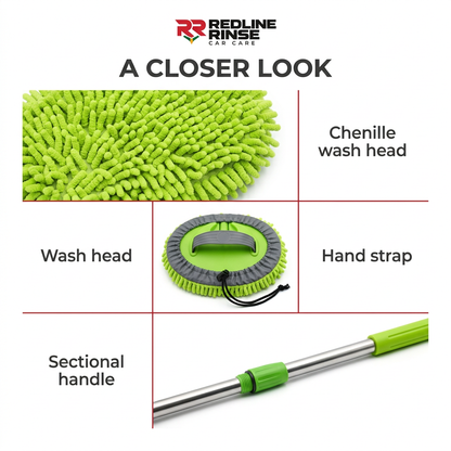 Redline Rinse brush construction details