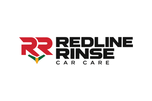 Redline Rinse logo with a subtle South African-inspired accent